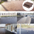 Fabricante de YUJIE teja de enclavamiento de madera compuesta plástica de madera de la cubierta al aire libre